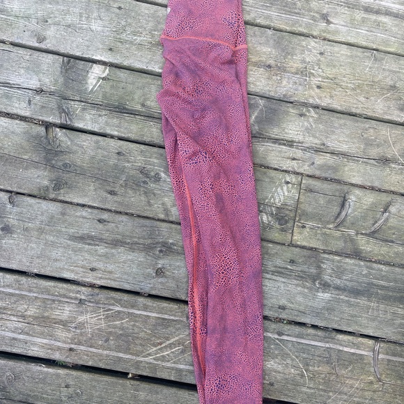 Lululemon Wunder Train High Rise Tight Crackle Glaze - Picture 2 of 6